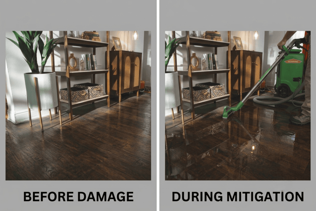 Emergency Water Restoration in Atlanta Ga Choose a 247 Response Team You Can Trust before and After