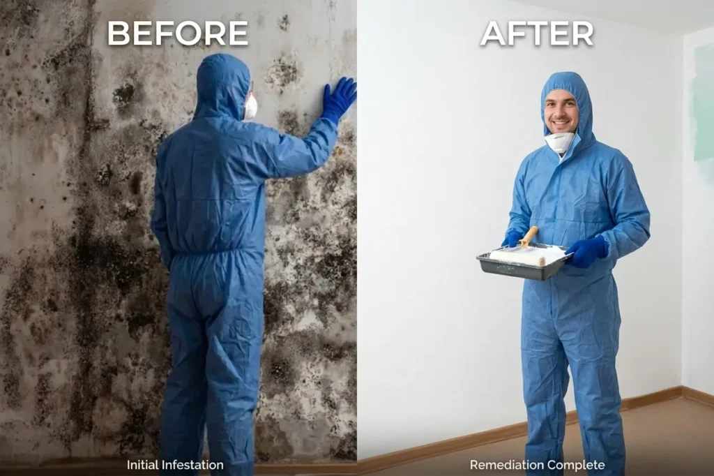Mold Removal Service in Atlanta, GA Certified Remediation That Protects Your Health and Home Before And After
