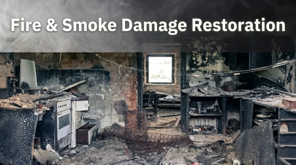 Smoke Damage Restoration Near Me in Atlanta Removing Soot, Odor, and Structural Damage After a Fire