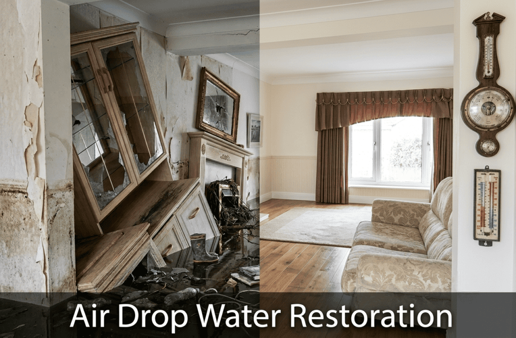 Water Damage Restoration Atlanta G.A Air Drop Water Restoration Atlantas First Call For Flood Emergency