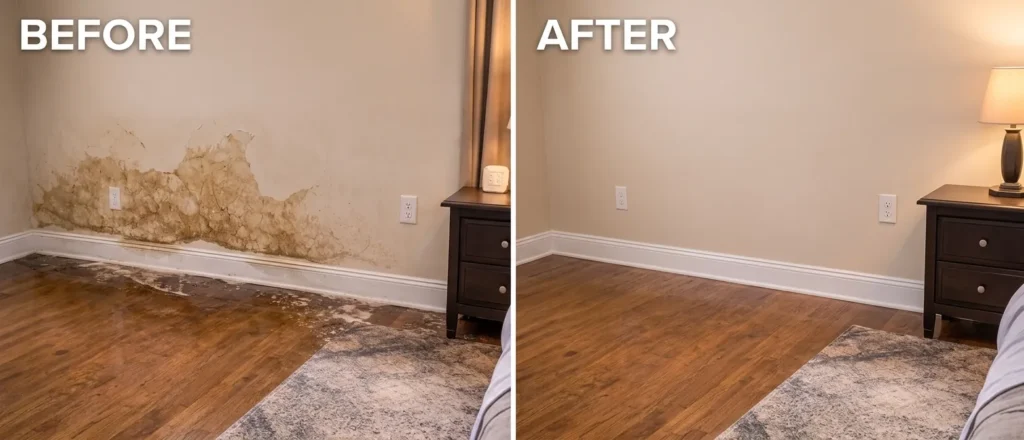 Does Homeowners Insurance Cover Water Damage in Stone Mountain Atlanta Ga Before and After