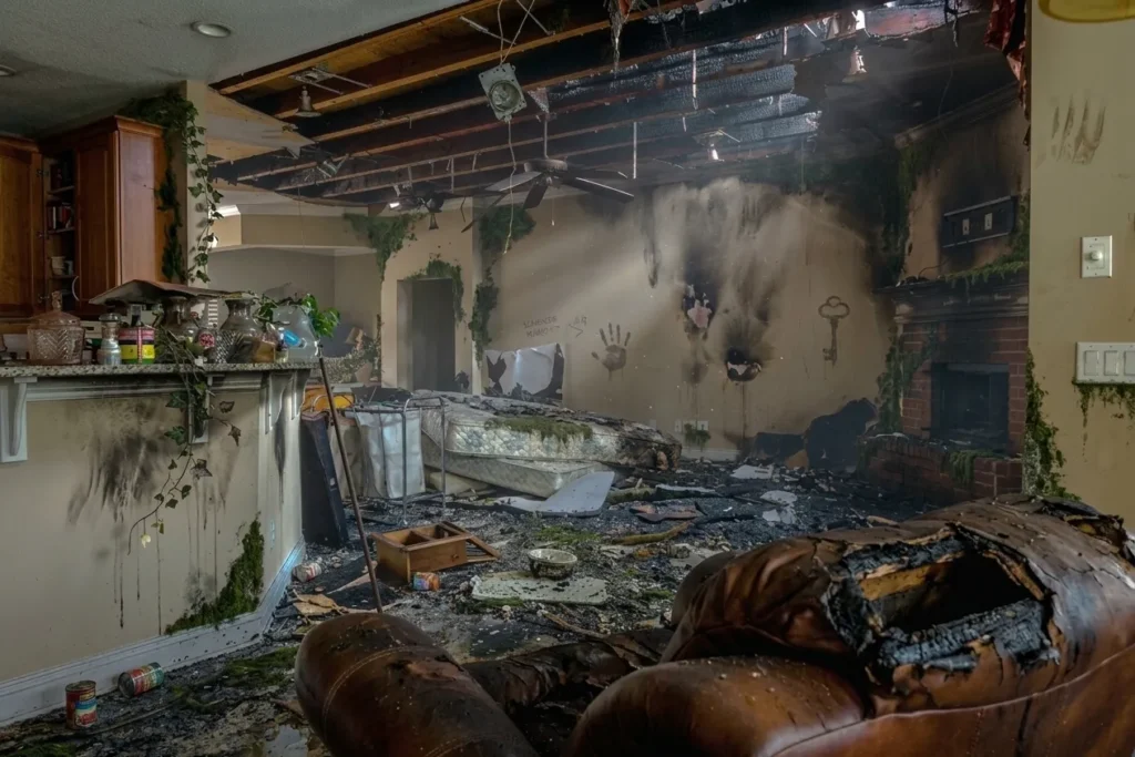 Fire and Smoke Damage Restoration in Stone Mountain Georgia Atlanta
