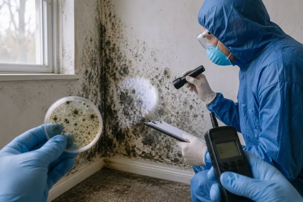 Mold Testing Inspection and Remediation in Stone Mountain, Atlanta Georgia