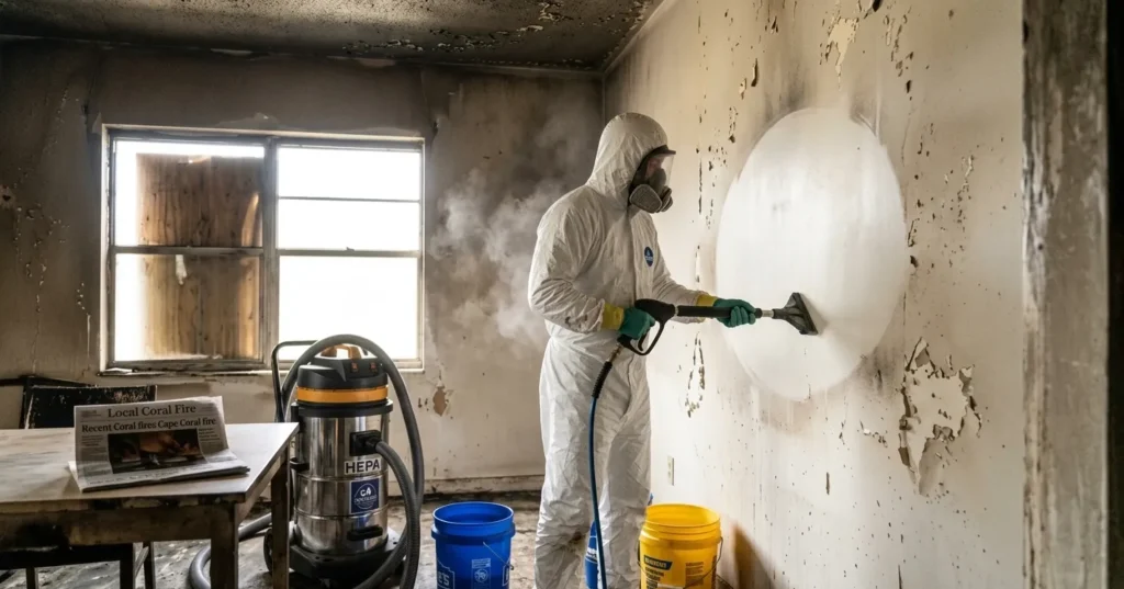Soot and Smoke Cleaning Kennesaw Georgia