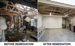 Common Restoration Damages in Fall 5 Problems Atlanta Metro Before and After