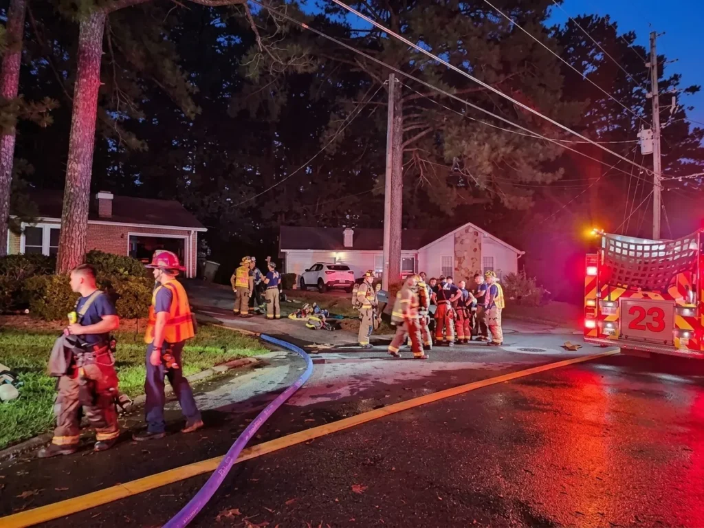 Immidiate;y after Fire and Water Damage in Norcross, Atlanta Georgia