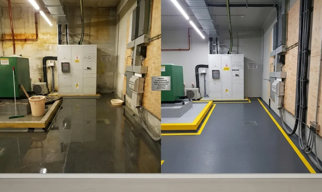 Water in Basement Who to Call Near Me Atlanta, Georgia before and after